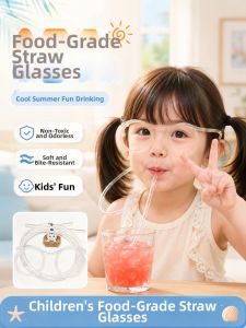 WEIBAI | Food-grade Fun Drinking Glasses Straw