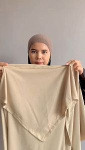 Pashmina Oval Inner Instant Hijab Jersey Pasmina Inner 2in1