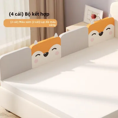 Thanh Chắn Giường Bé Có Thể Điều Chỉnh Với Đệm Dày