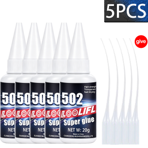 Fast Drying Repair 502 Super Glue Extra Strong Instant Adhesive Multi Purpose For Daily Ceramic Wood Glass Home Party Decor Bond