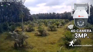 กล้องวงจรปิดแบบใส่ SIM ยี่ห้อ Hi-view รุ่น HW-33MPT304-4G รองรับ Lan และ SIM ติดตั้งภายนอกได้ ของแท้ รับประกันศูนย์