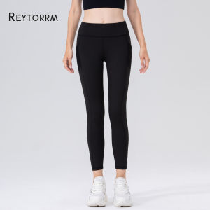 Reytorrm Celana Legging Olahraga Wanita Panjang High Waist Polos Yoga&Gym&Sport9 (MTCK90)