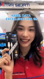 EXCELLENCE Kabel Data Ixia Fast Charging Lightning/Micro USB/Type-C Original High Quality