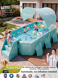 GWYNET | Foldable Non-Inflatable Outdoor Childrens Pool
