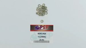 Ring Per \"6 (3mm) Harga Per Pak Isi 25 PC - Reng Pir Peer Plat Plate Kunci 6 Diameter Dalam 3mm