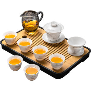 XIANGYE | Jade Porcelain Tea Ceremony Set