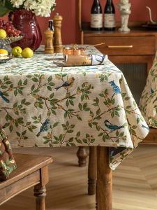 Rustic American Aesthetic Decorative Tablecloth Rectangular