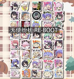 สติกเกอร์ชุดใหม่จาก New Yuzu Club ลาย Angel Troubleshooter Starlight Cafe และ Death Butterfly Fantasy Island สำหรับงานประดิษฐ์ตกแต่ง