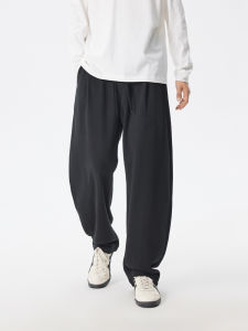 CHINISM | Classical Knife Style Loose Fleece Sweatpants