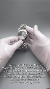36mm 39mm Bevel Edge Watch Case DJ SK Stainless Steel Strap Sapphire For nh35 nh36 Miyota 8215 Automatic Movt Watch accessories