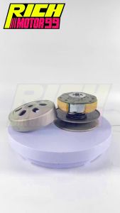 ล้อขับสายพานหลัง+ผ้าคลัช+ชามคลัช ชุดใหญ่ รุ่น YAMAHA GRAND FILANO (2ฺBL) (ชุดใหญ่) อะไหล่มอเตอร์ไซค์ งานเกรด AAA