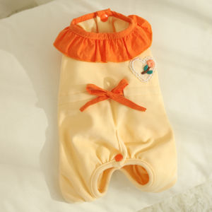 Autumn Winter Cat Clothes Small Kitten Milk Feeding Clothes Four Feet Warm Sleepwear Belly Protector Pet Supplies Cat Clothes