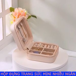 hộp đựng trang sức mini nhiều ngăn