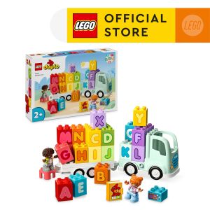 prompt:LEGO DUPLO Town 10421 Alphabet Truck Building Set Toys (36 Pieces)