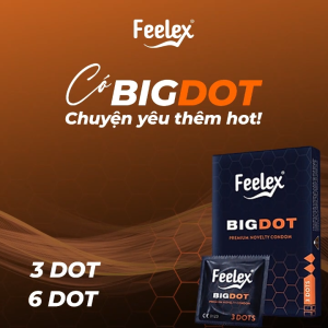 Bao cao su Feelex Bigdot  có bi to nhiều gel bôi trơn Gai Silicol Chất Lượng Cao Sản Phẩm Từ Công Ty Tnhh Ozovn - Lazada