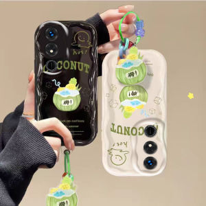 Summer Coconut Full Cover Silicone Soft Shell for Honor Play 40 40S 40Plus Womens Phone Case High Aesthetic Protection against Dirt And Falls