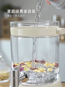 Sent on the same day🚚3L constant temperature multifunctional health kettle with large capacity and faucet fully automatic fruit wine flower teapot household smart teapot-烧水壶COD