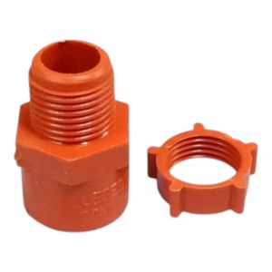 MALE ADAPTER WITH NUT SOLD PER PIECE