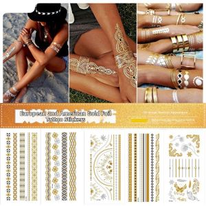 JIUQI | Waterproof Beach Stage Performance Tattoo Stickers