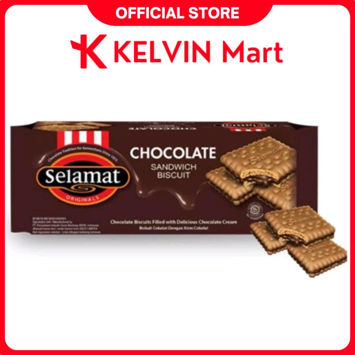 Wafer Selamat Biscuit Chocolate pck 100g | KELVIN Mart