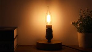6PCS C35 4W Flame Tip LED Đèn Chùm Bóng Đèn E12 E14 Chân Đế Đèn Cầy 220V Có Thể Điều Chỉnh Độ Sáng Vintage Nến Trang Trí Ánh Sáng Cho Phòng Khách