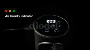 Diodel Air Purifier 3 in 1 HEPA UV Sterilizer