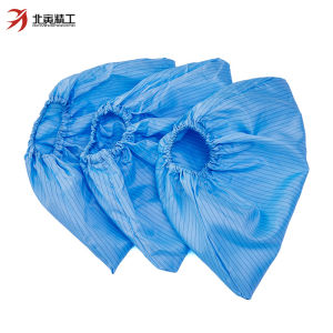 Static Dissipation Indoor Shoe Covers: Low-Cut & Washable Non-Slip Floor Protection for Office and Laboratory Use