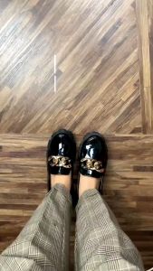 ZEMORA Hanabi Sepatu Docmart Loafers Wanita 5 Cm