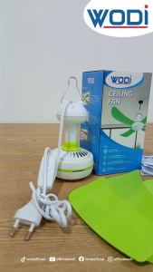 Wodi Kipas Angin Gantung Plafon Ceiling Fan Helifan 4 Baling - FREE ONGKIR Jabodetabek
