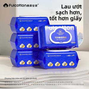 FulCotton | Family Use Toilet Wet Wipes for Personal Hygiene