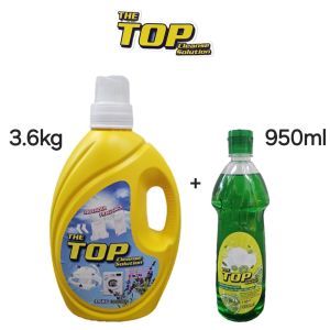 The Top Liquid Detergent 4kg and Dishwashing Detergent 950ml