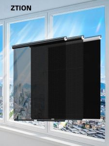 ZTION | Sunscreen and Heat Insulation Adjustable Sunshade Curtain for Kitchen and Balcony