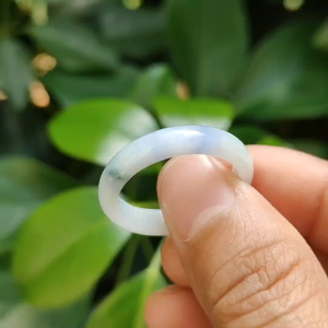 Tri-Element Jade Ring – Wood Metal Fire in One (Sku: Ring14)