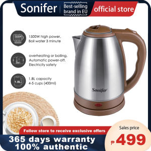 Sonifer Electric Kettle: A Fast Boiling & Compact Hot Water Solution