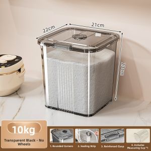 MEIZHUFU | Sealed Insect-Proof Moisture-Proof Rice Container