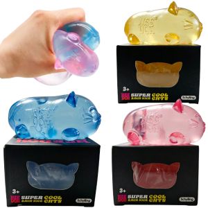 Schylling Nee Doh Maltose Mini Cat Squeeze Toy Non Stick Odorless Non Toxic Sensory Fidget Stress Relief Toy For Adults Students