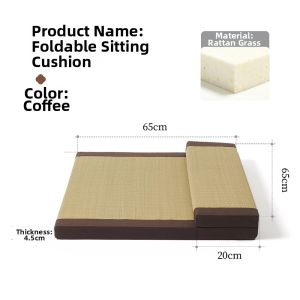Natural Palm Zen Meditation Cushion Foldable