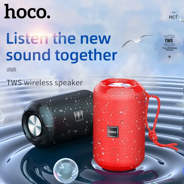 Loa Bluetooth không dây thể thao HOCO HC1 Loa siêu trầm âm thanh nổi ...