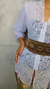 dOoOb (HANYA KEBAYA) Baju Kebaya Jadi Sifon Bordir Kebaya Bali Modern Wisuda