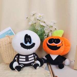 Spooky เดือนของเล่นตุ๊กตา Hollow Sorrows Streber Plush Animation Puppet Friday Night เดือน Bob ตุ๊กตา Skull ฟักทองของเล่นเด็กของขวัญ