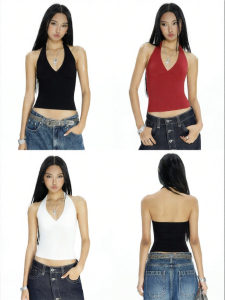 audwyn | Removable Pads Slim Fit V-neck Camisole