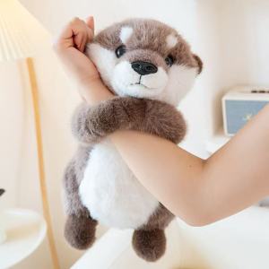 25/35cm New Simulation Soft Cute Dolphin Doll Stuffed Plush Toy Cartoon Anime Pillow Cute Childrens Birthday Gift Fun Doll