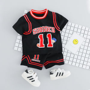 Children sportswear sets 0-5years baby boys clothing set baju kanak kanak lelaki Top+shorts