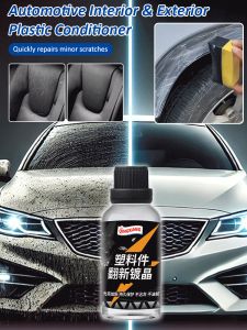 Automotive Interior Plastic Care Leather Refresher Dustproofing Refinishing Polish Dashboard Care