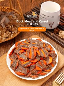 petlimit | Duck and Carrot Dog Chews for Training