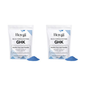 Hoygi | Blue Copper Peptide SPA Mask Powder Firming Lifting Kaolin Oil Control Pore Tightening Brightening Anti-Wrinkle Facial Powder Ma