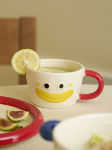 Cốc Cà Phê Bằng Gốm Sứ Dễ Thương 350ml Cốc Uống Cà Phê Sáng Cho Cặp Đôi Cốc Đựng Nước Bằng Gốm Sứ Cốc Đựng Sữa Cốc Đựng Nước Dùng Cho Gia Đình