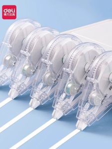 deli | Student Transparent Silent Large Capacity Multi-functional Correction Tape