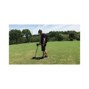 COD KingDetector Pendeteksi emas dan logam dalam tanah lengkap + Sekop dan Baterai 9v 4 Pcs MD 4030