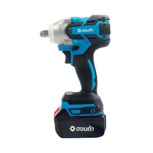 (รับประกัน 5 ปี) ประแจไฟฟ้า ประแจไฟฟ้าไร้สาย 450N แรงบิดสูง เทคโนโลยีไร้แปรง 1800W พลังแข็งแกร่ง LED ไฟ แบตเตอรี่ลิเธียมประแจไฟฟ้า จัดส่ง2 - 4 วัน